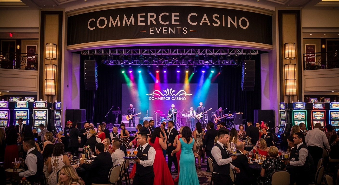 commerce casino events